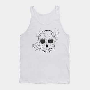 Skull and Branches Tank Top